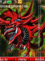 Скриншот темы Red Sky Dragon