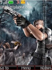 Resident Evil 4 04 theme screenshot