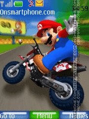 Скриншот темы Mario Kart Wii 02