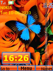 Butterfly 18 es el tema de pantalla