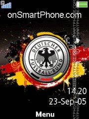 Deutscher Fussball-Bund Theme-Screenshot