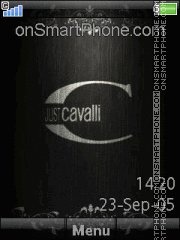 Capture d'écran Cavalli 01 thème