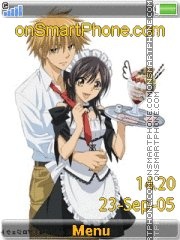 Capture d'écran Kaichou Wa Maid-sama thème