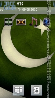 Pakistani Flag Theme-Screenshot