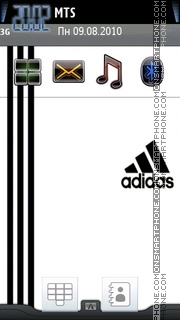 Скриншот темы Adidas Logo 01