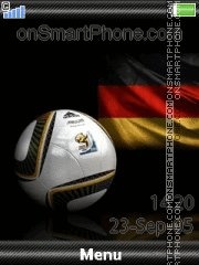 Скриншот темы Fifa Germany