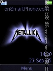 Скриншот темы Metallica 20