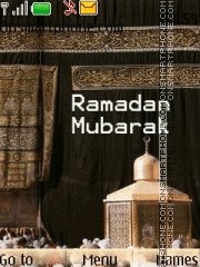 Capture d'écran Ramadan Mubarak thème