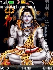 Capture d'écran Lord Shiva thème