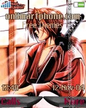 Rurouni Kenshin theme screenshot