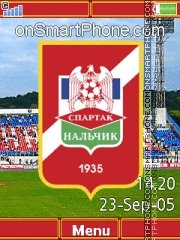 Скриншот темы PFC Spartak Nalchick Yari