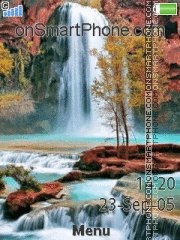 Скриншот темы Waterfall 04