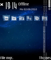 Space 15 tema screenshot