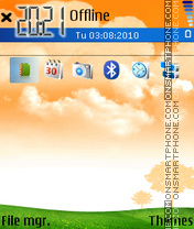 New Icons es el tema de pantalla