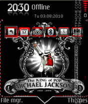 Mj tribute tema screenshot