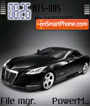 Maybach Exelero tema screenshot