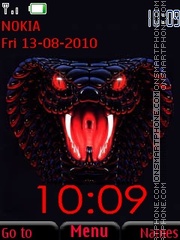 Red cobra theme screenshot