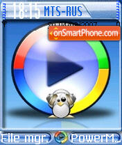 Dj Tux theme screenshot