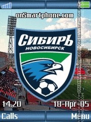 FC Sibir K790 theme screenshot