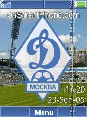 FC Dynamo Moscow Yari Theme-Screenshot