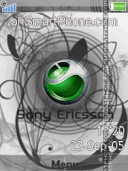 Sony ericcson tema screenshot