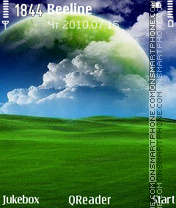 Capture d'écran Green World thème