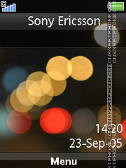 Capture d'écran Iphone Z thème