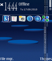 3d Nokia 01 theme screenshot