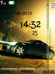 Nissan Clock es el tema de pantalla