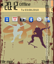 Street fever 02 tema screenshot