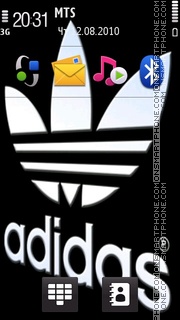 Adidas 46 theme screenshot