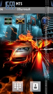 Hot Wheel tema screenshot