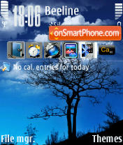 Tree tema screenshot