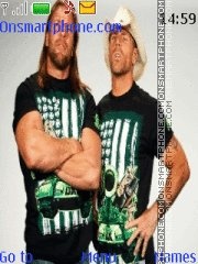 DX (Triple H X S hawn Miclaels) es el tema de pantalla