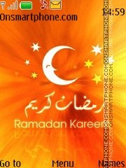 Ramadan Kareem es el tema de pantalla