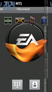 Ea Logo Cool tema screenshot