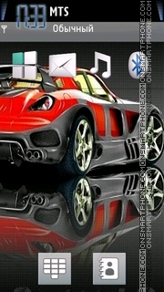 Sport Car 04 theme screenshot