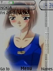 Capture d'écran Tomoko thème