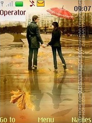 Скриншот темы Autumn story