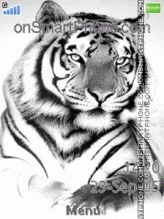 Скриншот темы White Tiger 08