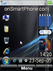 Vista Se Theme-Screenshot