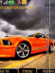 Mustang Drift tema screenshot