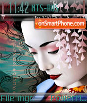 Geisha theme screenshot