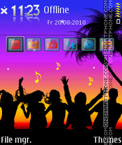 Party time FP1 FP2 es el tema de pantalla