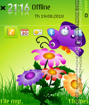 Butterfly 19 es el tema de pantalla