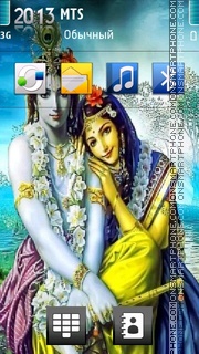 Lord Krishna 04 theme screenshot