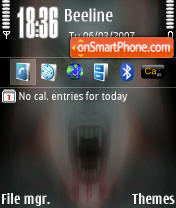 Real Black V2.1 tema screenshot