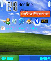 WinXP tema screenshot