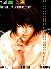 Death Note L es el tema de pantalla