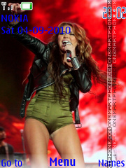 Miley Cyrus tema screenshot